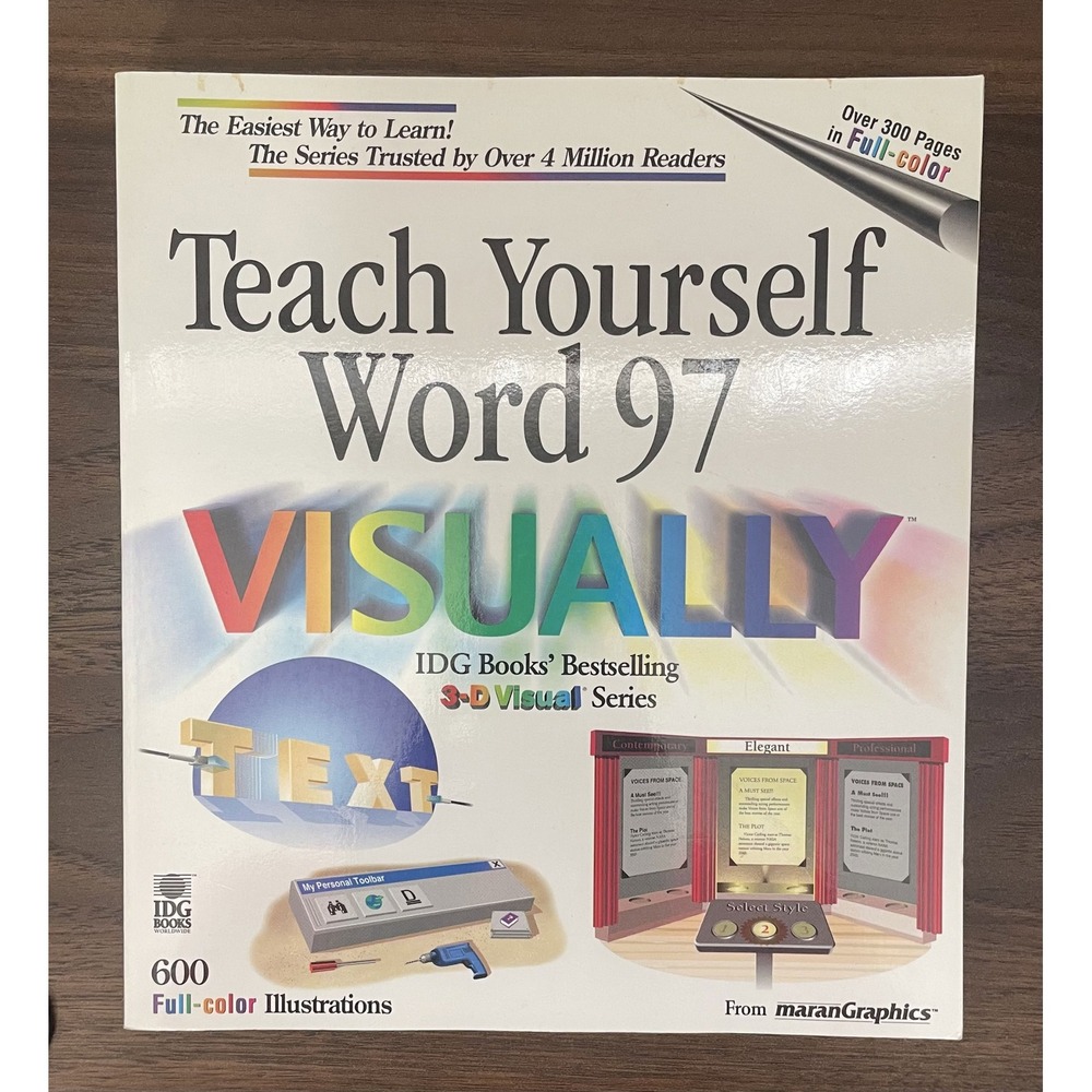 Teach Yourself Word 97 Visually IDG Books 3-D Visual Series Full Color Guide